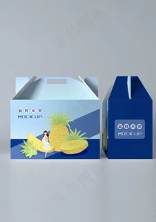 包装礼盒样机图片