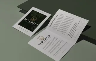 宣传册样机图片