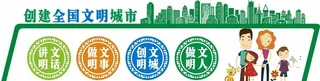 文明城市文化墙图片