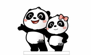 川川汶汶熊猫图片