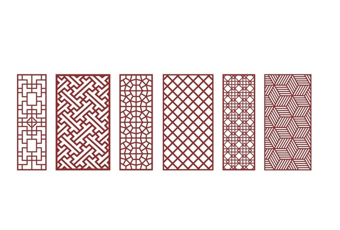 中式边框图片cdr矢量模版下载