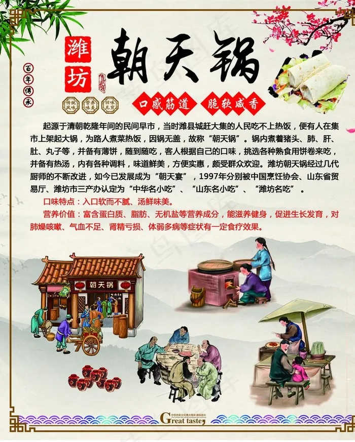 朝天锅图片psd模版下载