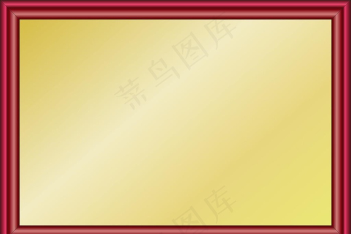 红木钛金奖牌模版图片cdr矢量模版下载