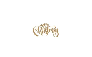 圣诞快乐英文字体图片