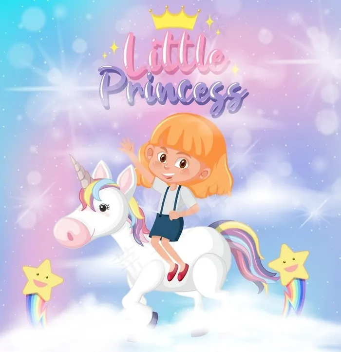 彩虹独角兽图片eps,ai矢量模版下载