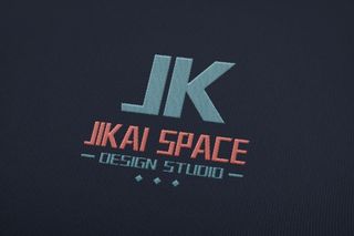 LOGO面料刺绣效果样机图片