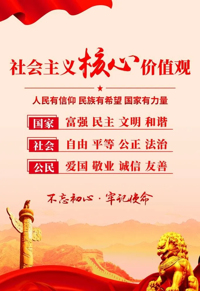 核心价值观,*核心,价值观,(3543x5315)psd模版下载