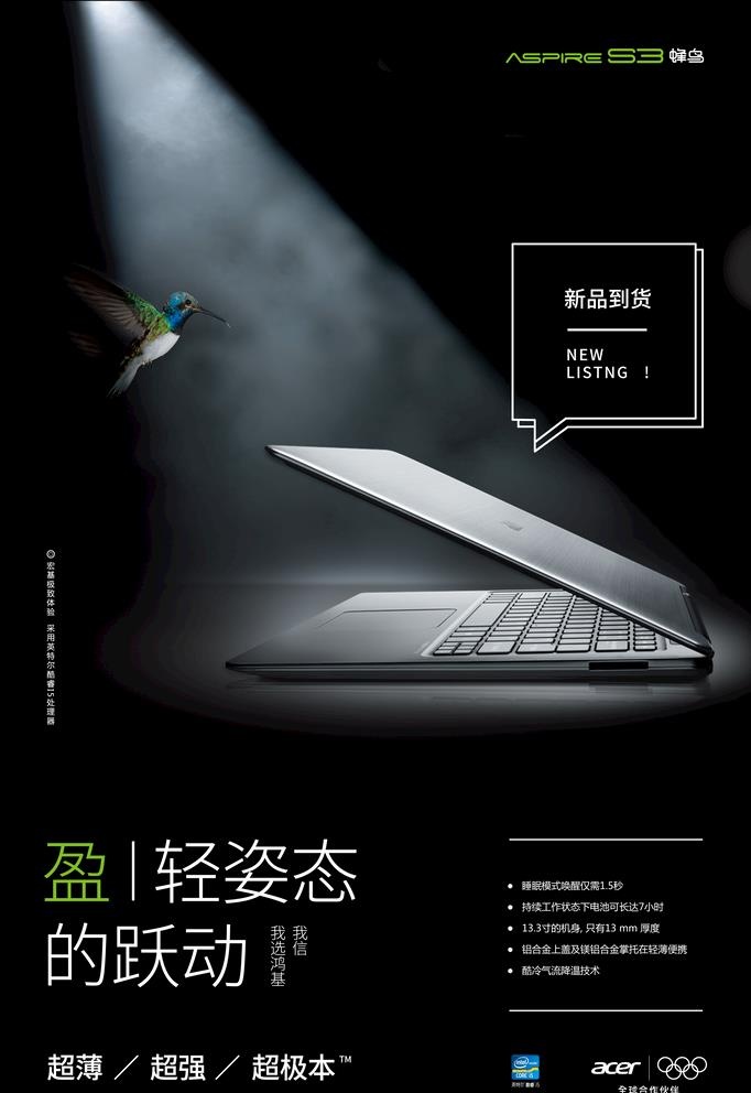 笔记本海报图片(4724x7096)psd模版下载