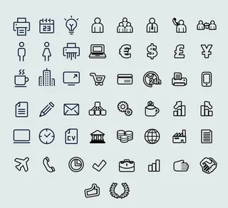 办公小图标图片