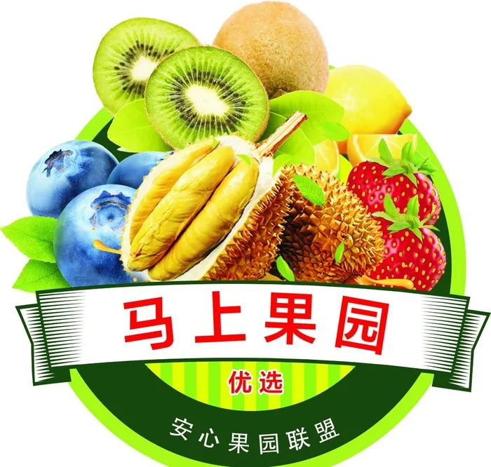 水果标志图片cdr矢量模版下载
