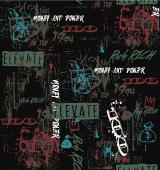 英文字母花型图片