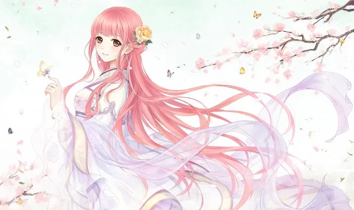 二次元动漫性感美女少女唯美妹子图片