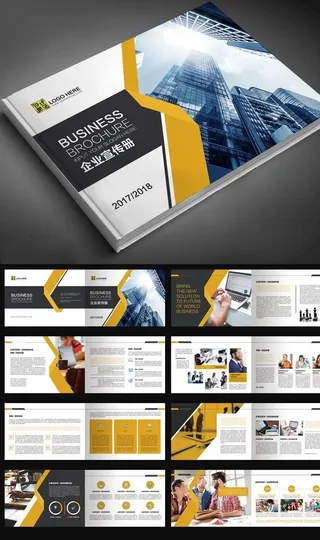 企业宣传册  图片