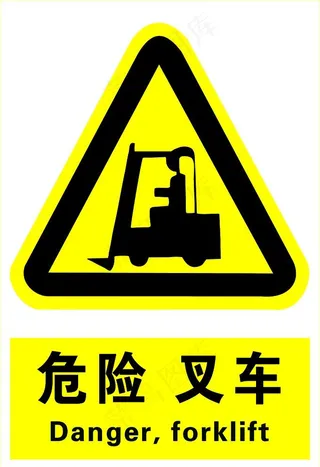 危险叉车图片