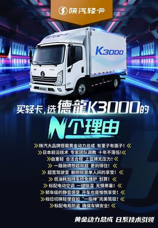 陕西德龙K3000图片