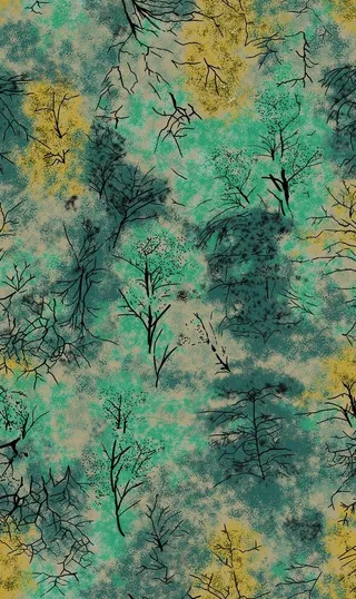 大牌  抽象  树枝画图片