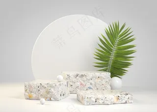 3D立体主图背景图片