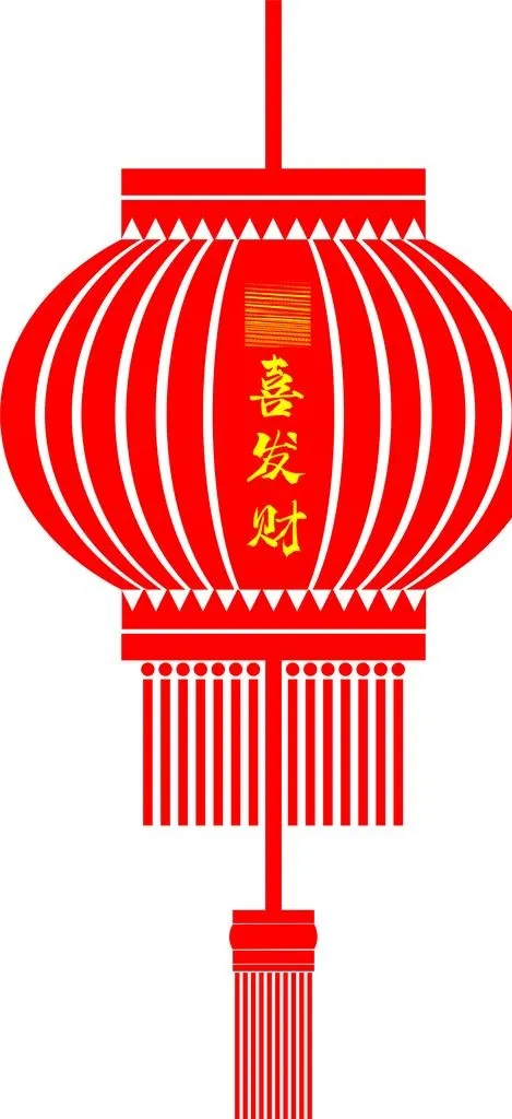 灯笼图片cdr矢量模版下载