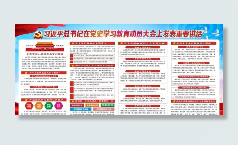 讲话精神图片cdr矢量模版下载