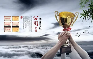 企业文化套图5公司荣誉图片