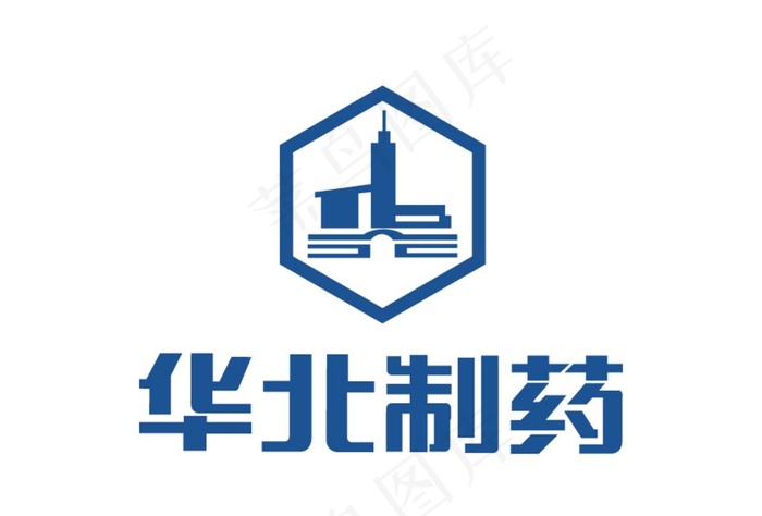 华北制药 标志 LOGO图片ai矢量模版下载