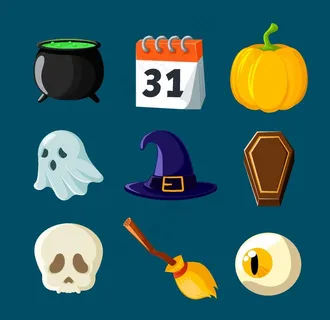 万圣节元素图片 万圣节元素图片