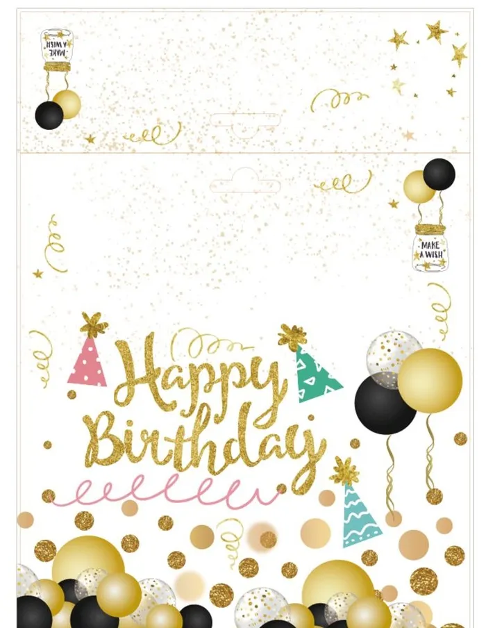 生日派对卡片图片ai矢量模版下载