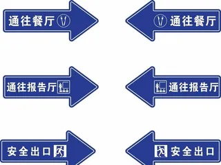 箭头指示牌图片