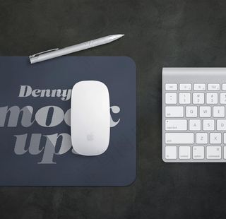 桌面鼠标垫样机图片