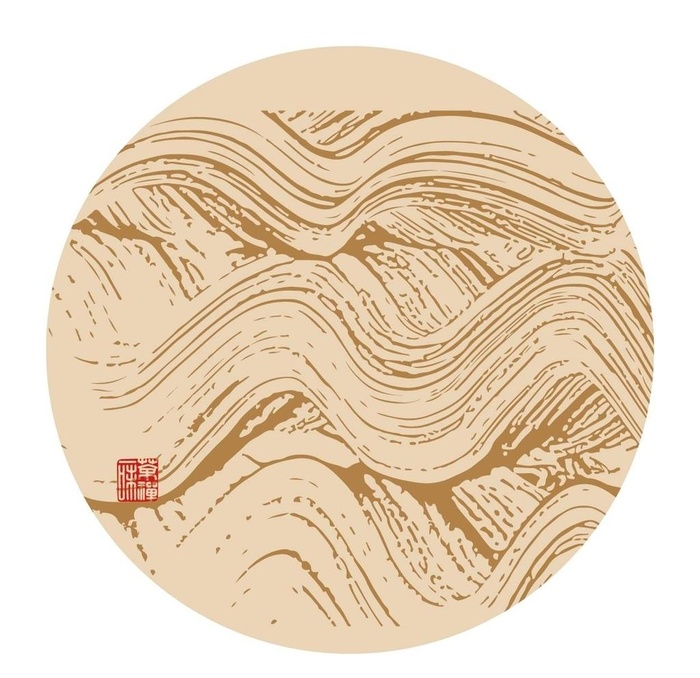山 底纹图片ai矢量模版下载