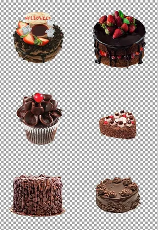 生日蛋糕巧克力蛋糕图片