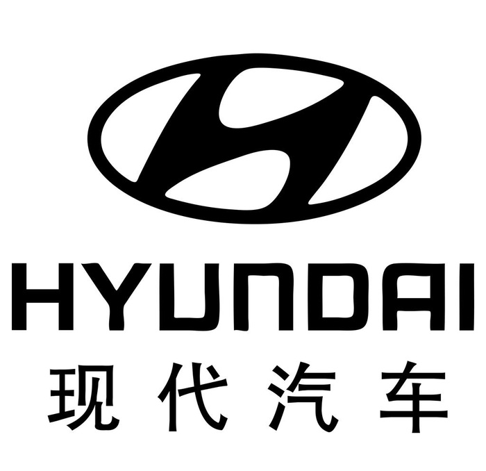 现代车标图片ai矢量模版下载