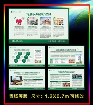 胃肠科展板 胃肠文化图片
