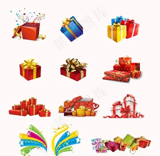 礼盒素材图片 礼盒素材图片