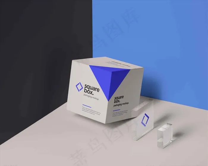 正方体样机图片(6000x5000)psd模版下载