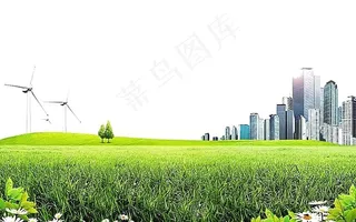 绿色城市图片