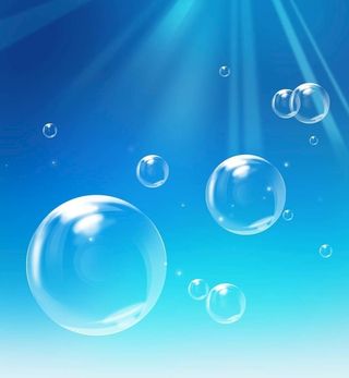 透明泡泡素材图片