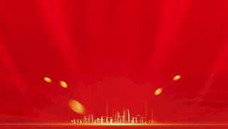 红色地产展板图片