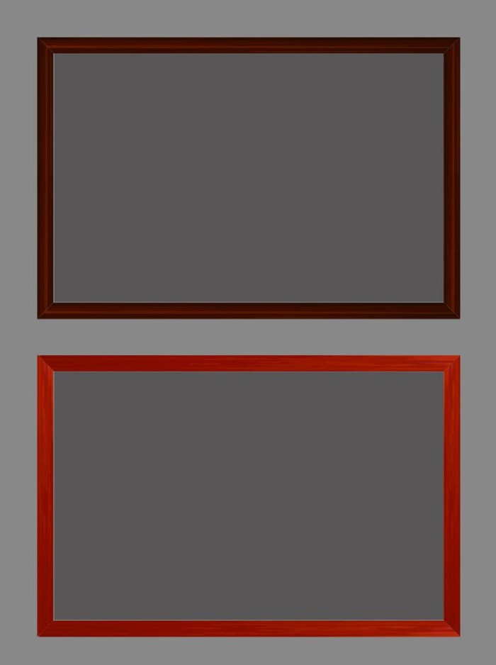 红色木纹边框图片