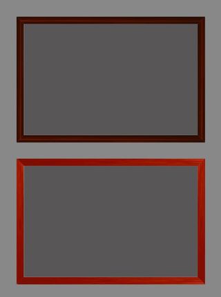 红色木纹边框图片