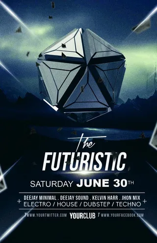 酒吧海报  图片