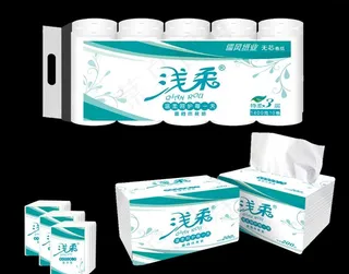 卫生纸包装（平面图）图片