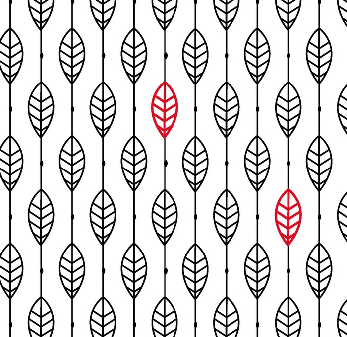 树叶底纹背景图片