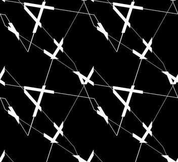 黑白字母印花图片