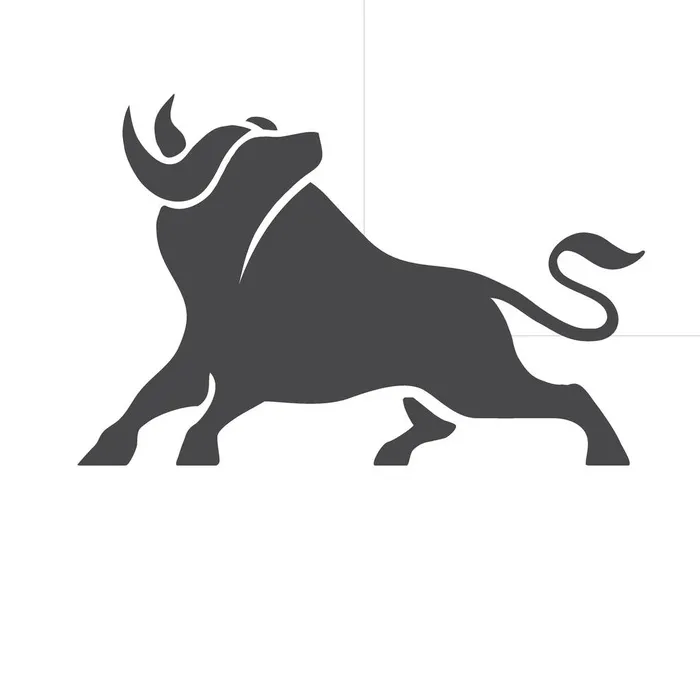 牛logo图片ai矢量模版下载