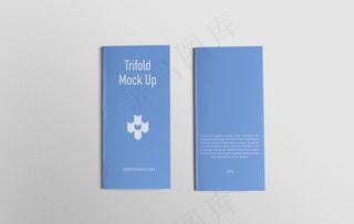 三折页样机图片
