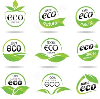 绿色环保图标图片