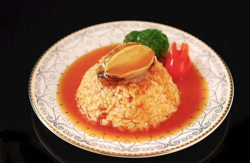 鲍鱼捞饭图片 鲍鱼捞饭图片