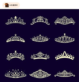 美丽公主王冠素材图片