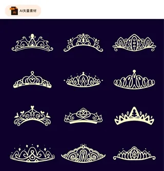 美丽公主王冠素材图片